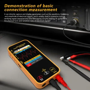 BSIDE 2-in-1 Handheld Oscilloscope Multimeter Smart Voltmeter Current - Thumbnail Image 4