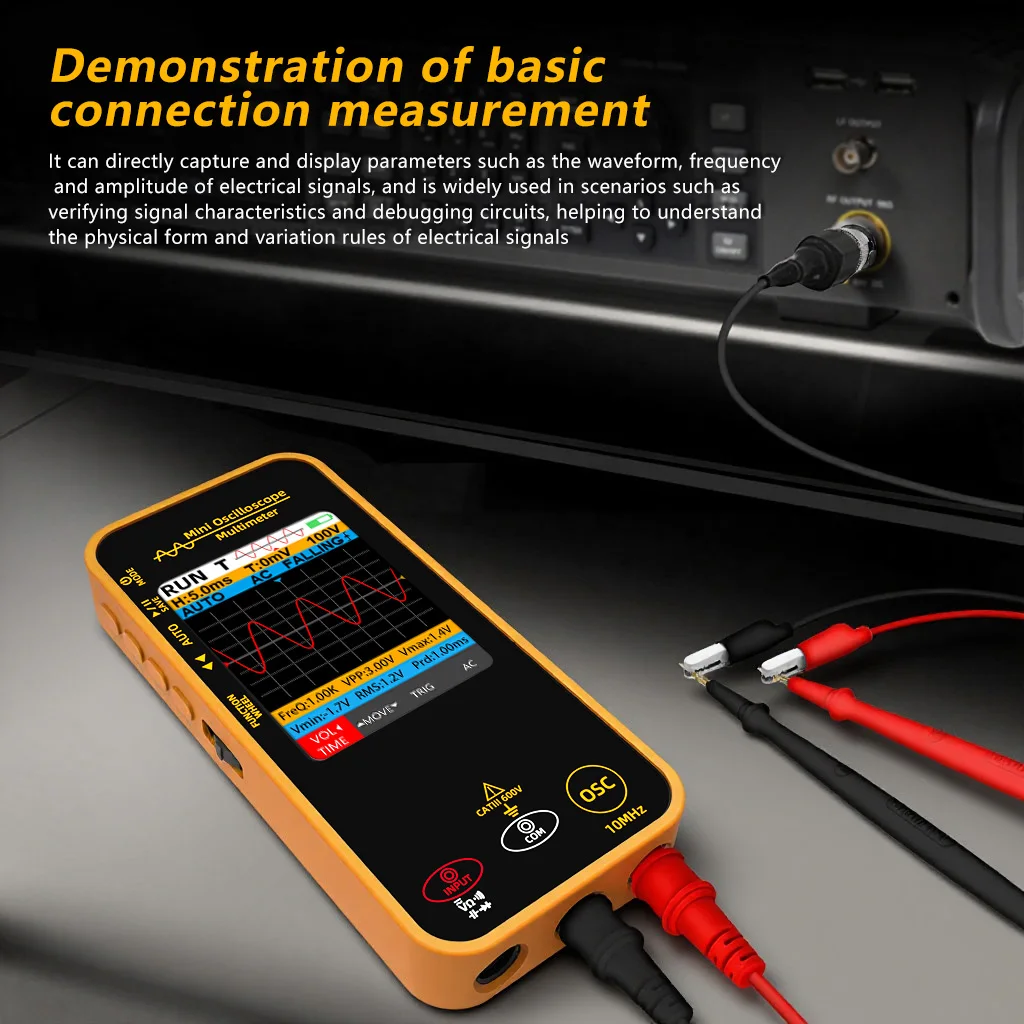 BSIDE 2-in-1 Handheld Oscilloscope Multimeter Smart Voltmeter Current - Image 4