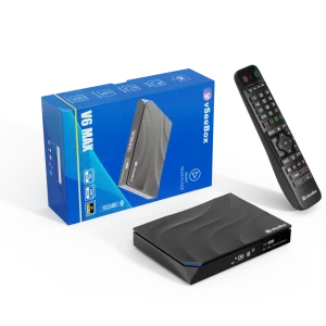 vSeeBox V6 Max Android 14, 4GB RAM 64GB Storage, Voice Control, WiFi 6, 8K HDMI, Complete Kit - Thumbnail Image 3