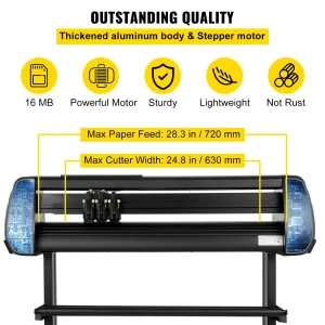 SucceBuy 28in Vinyl Cutter Machine Cutting Plotter - Thumbnail Image 3